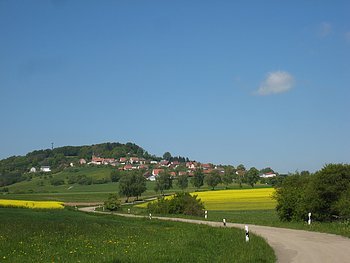 Blick auf Schloßberg