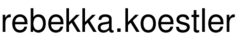 rebekka.koestler